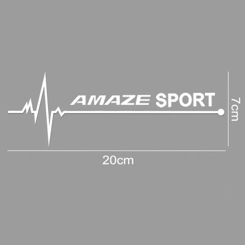 Виниловые автомобильные наклейки эмблема боковое окно наклейка для Honda AMAZE SPORT Logo