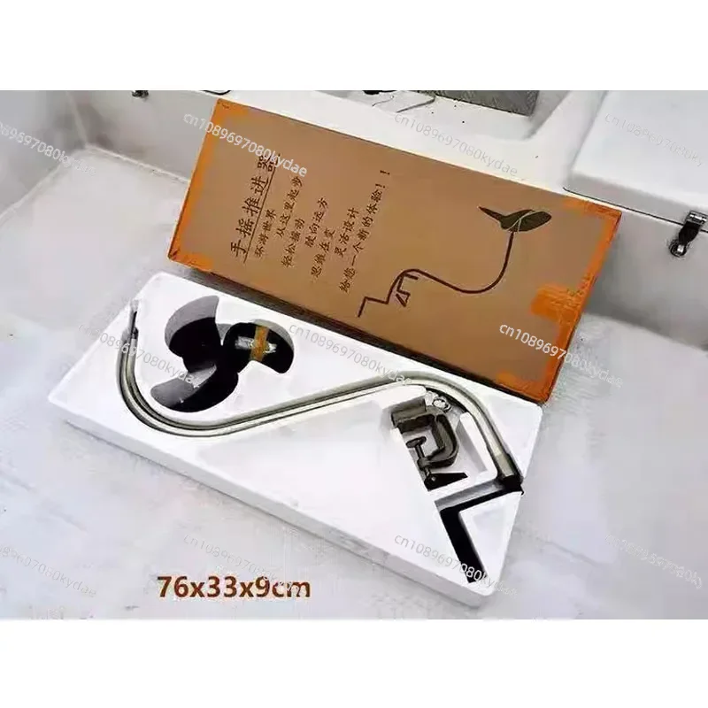 Новый тип надувной лодки с ручным нажимом надувная лодка ручной пропеллер