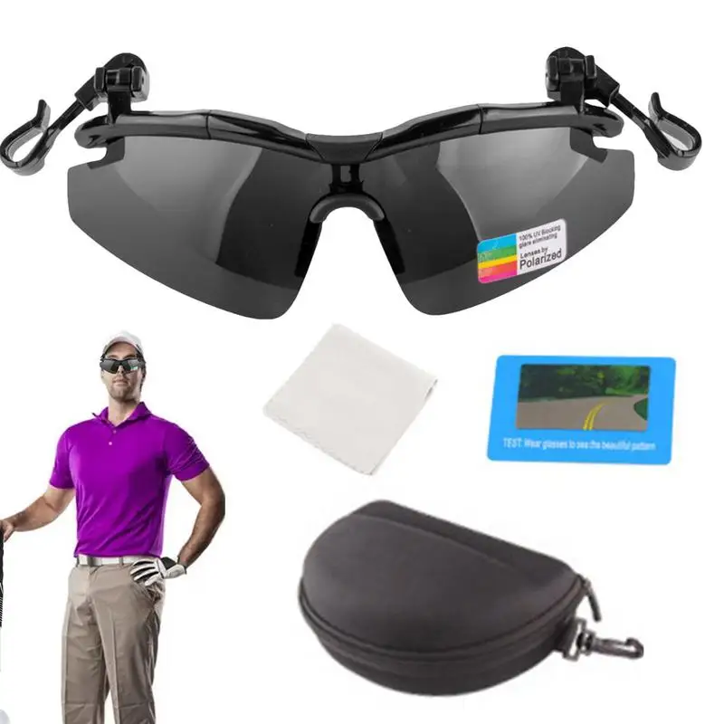 

Adjustable Tac Outdoor Polarized Fishing Glasses Hat Visors Sport Clips Hat Clip On Sunglasses For Biking Hiking Golf Eyewear