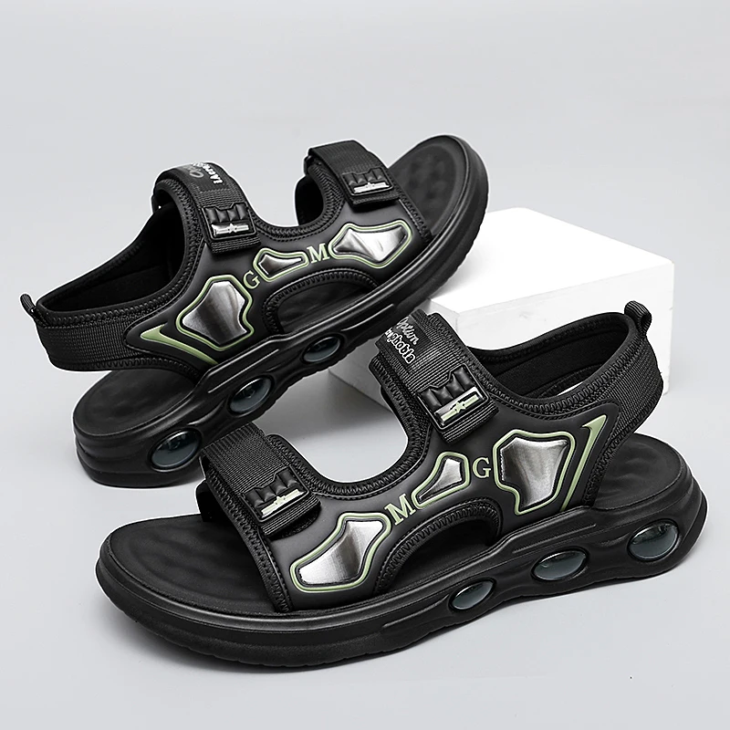 Летняя популярная мужская пляжная обувь сандалии Нескользящие Кемпинг