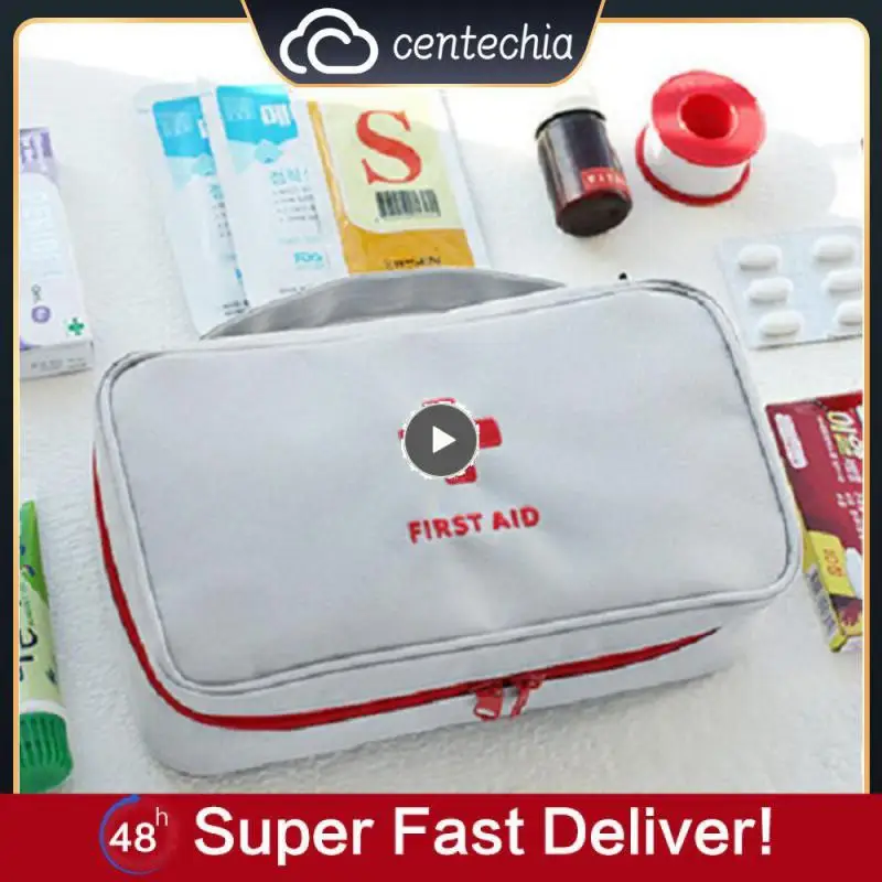 

1~8PCS Empty Large First Aid Kits Portable Outdoor Survival Disaster Earthquake Emergency Bags Big Capacity Home/Car