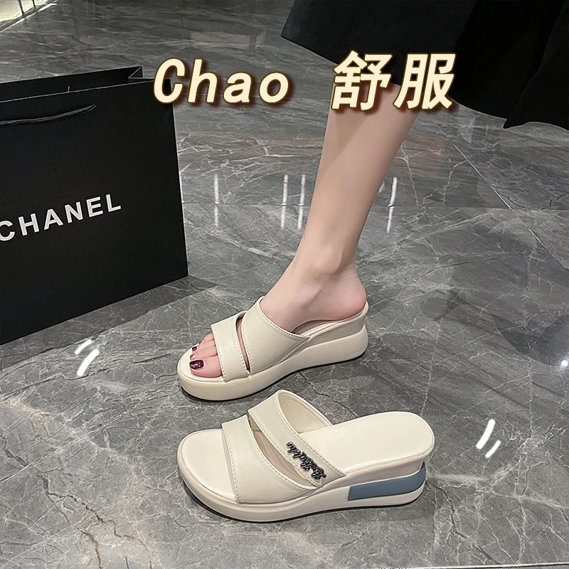 Shoes Woman Summer Sandals Ladies Open Toe Casual Shoes Women Soft Platform Flat Sandals Female Low Heels Beach Slippers Shoes