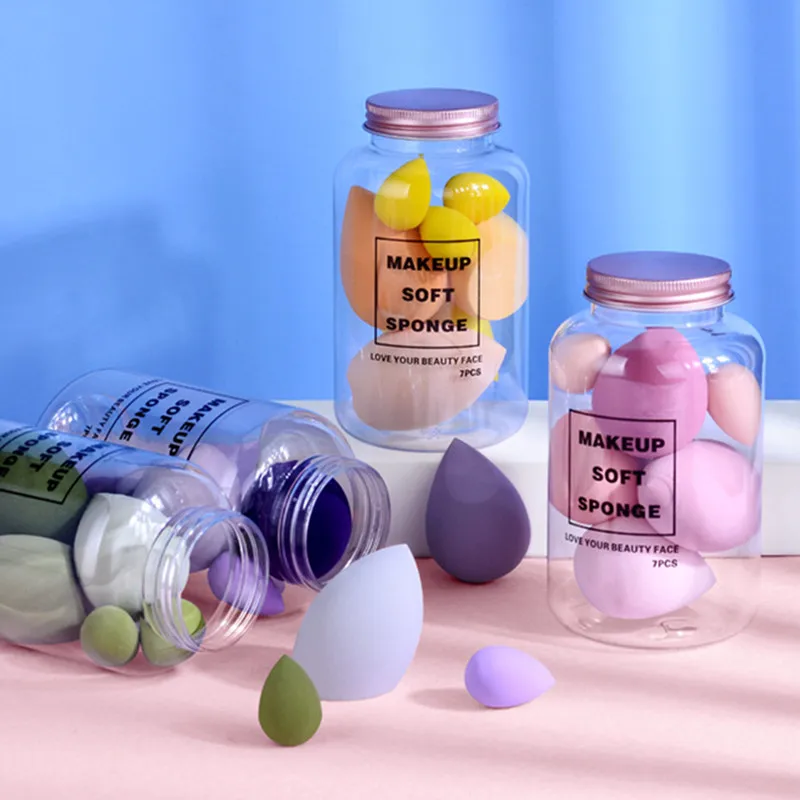 

6/7 шт косметическая губка для макияжа, супер мягкая губка для красоты, Жидкая Основа макияжа, губка для макияжа, инструменты для красоты для ...