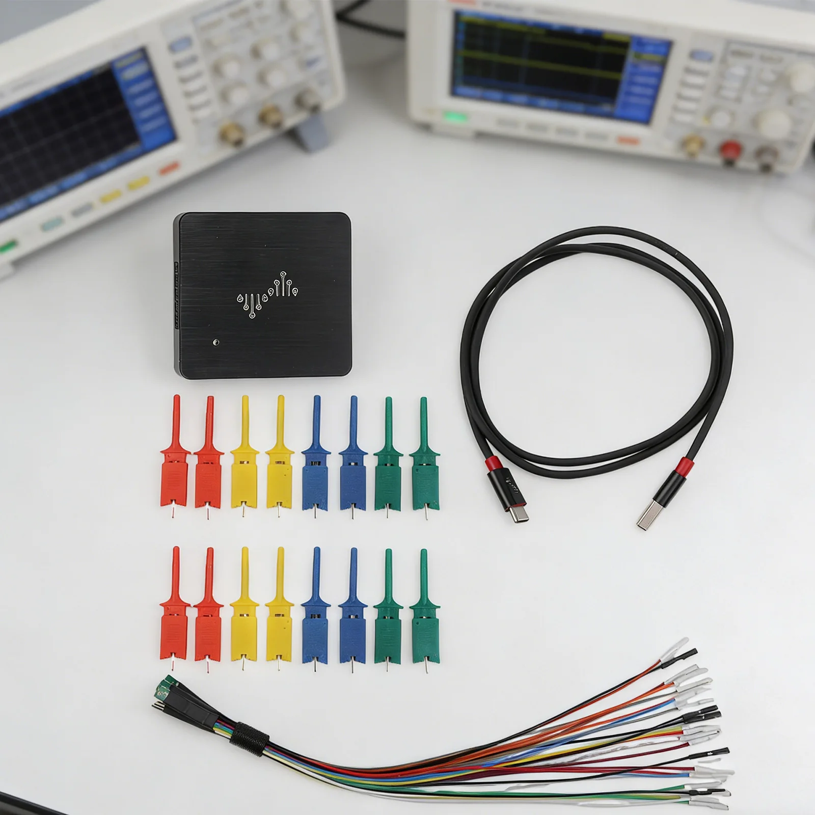 Фото Логический анализатор DSLogic U2Basic с 16 каналами, частотой дискретизации 400 МГц и возможностью анализа протоколов через USB №3
