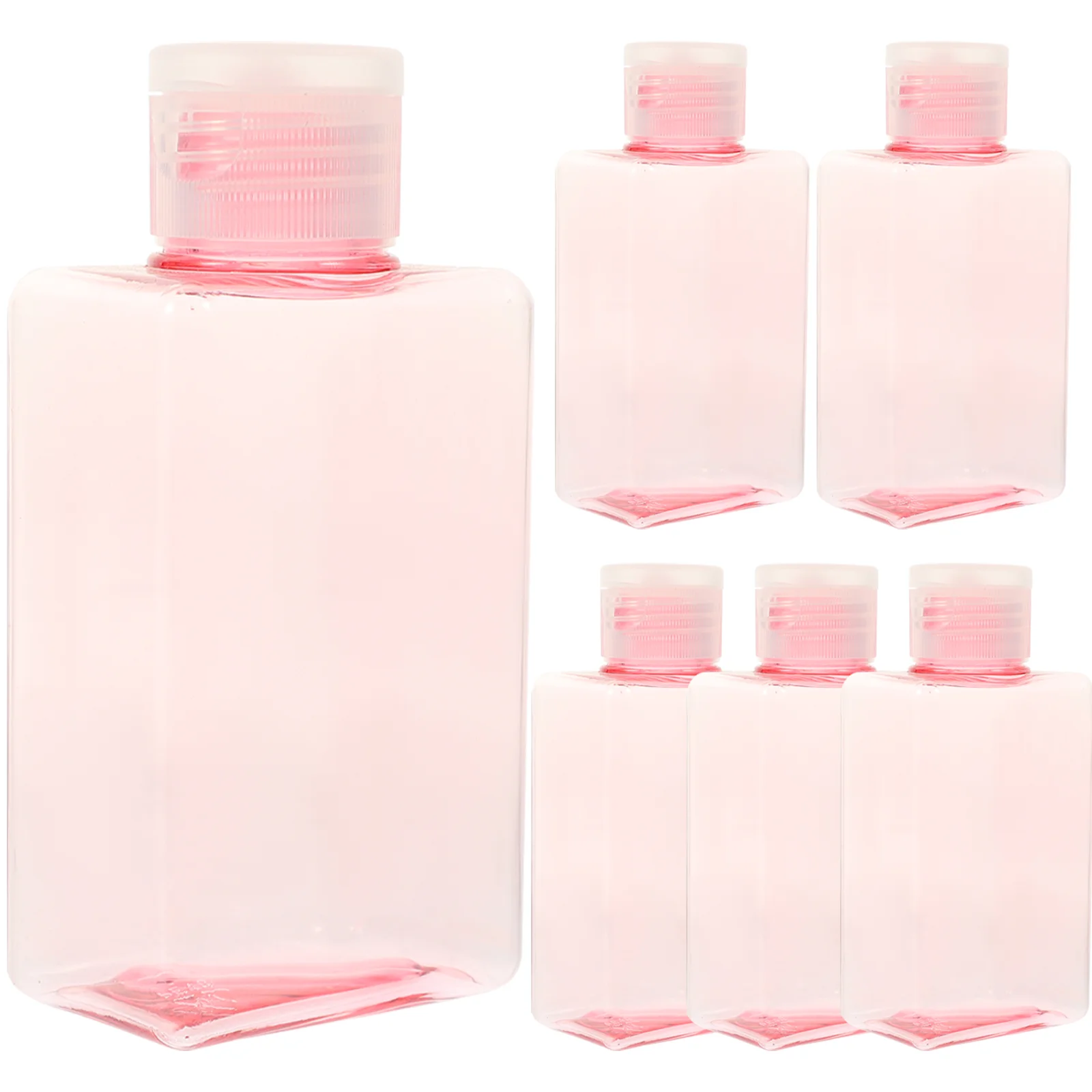 6Pcs Toiletry Shampoo Conditioner Travel Bottles Travel Bottles Plastic Travel Bottles for Travel Outdoor Storage