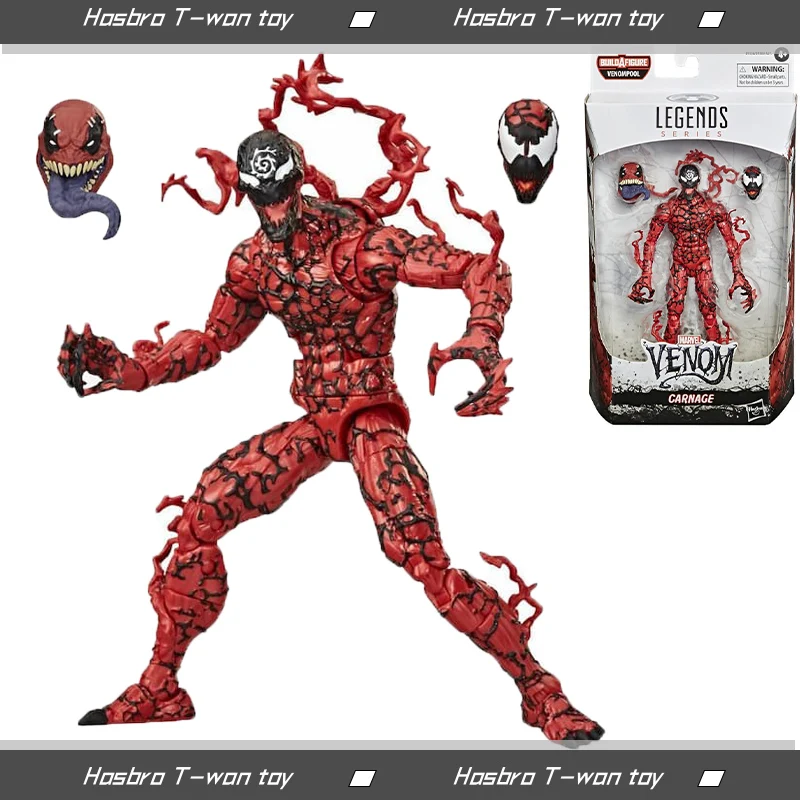 

Hasbro Marvel Legends Series Venom Carnage 6-Inch(15Cm) Collectible Action Figure Toy Original Genuine