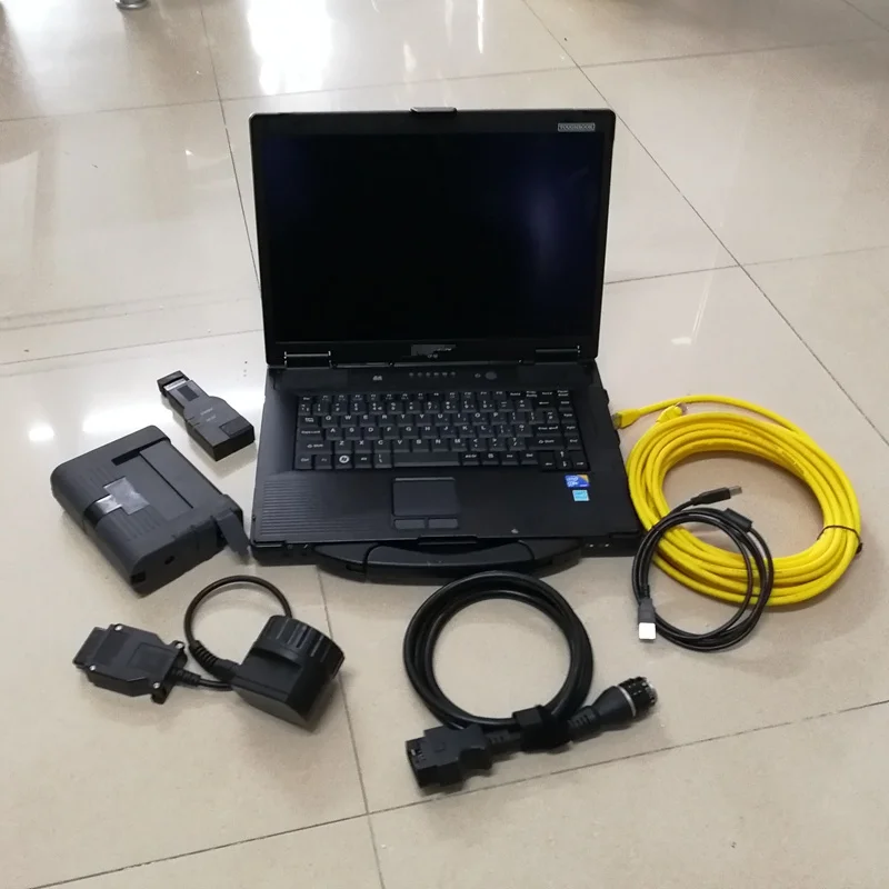 

Auto Diagnostic Tool Icom A2 A2+B+C for BMW cars Second hand laptop Used I5 8G cf52 Software V12.2021 Professional Programmer