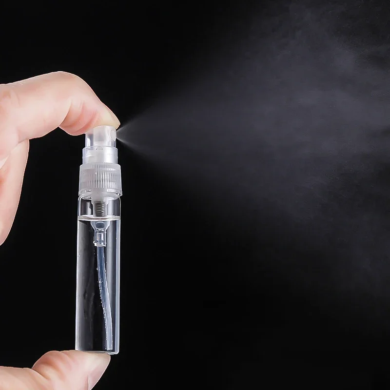 50/100 шт. 5 мл многоразовый мини-портативный флакон для духов прозрачное стекло