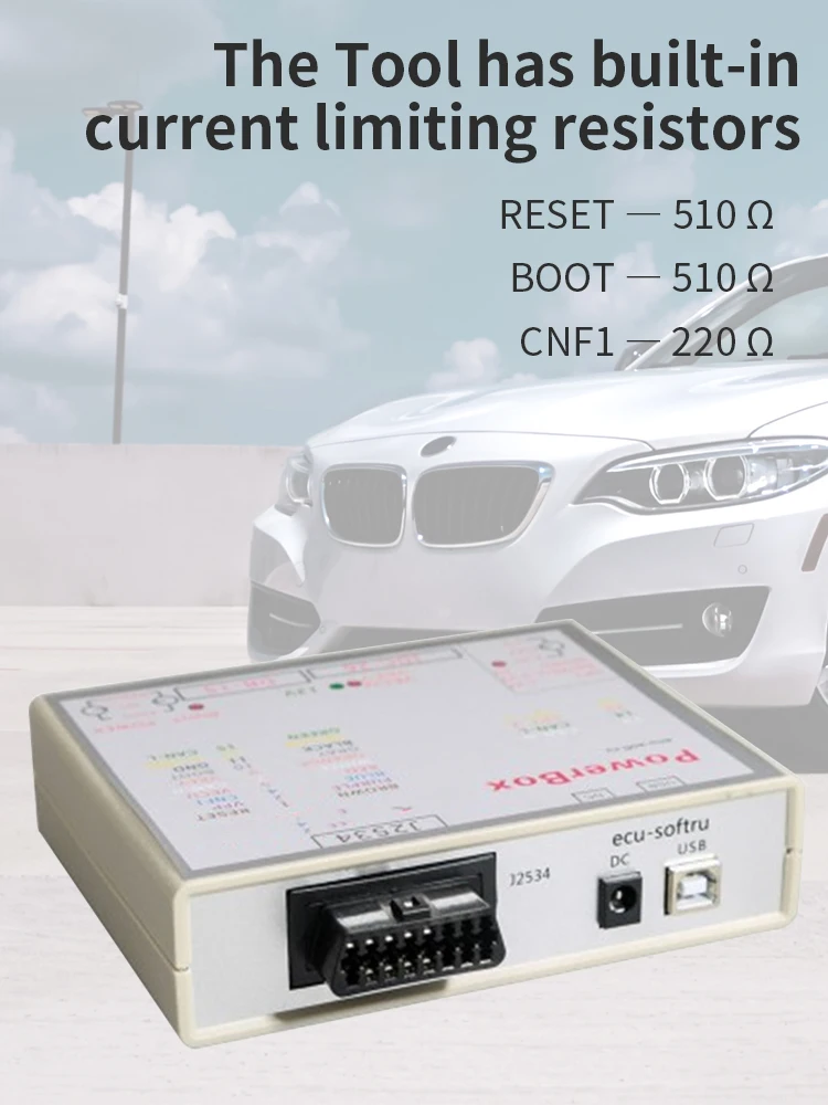 Блок питания ECU Flash US Plug Openport J2534 3 режима универсальный открывающийся порт для