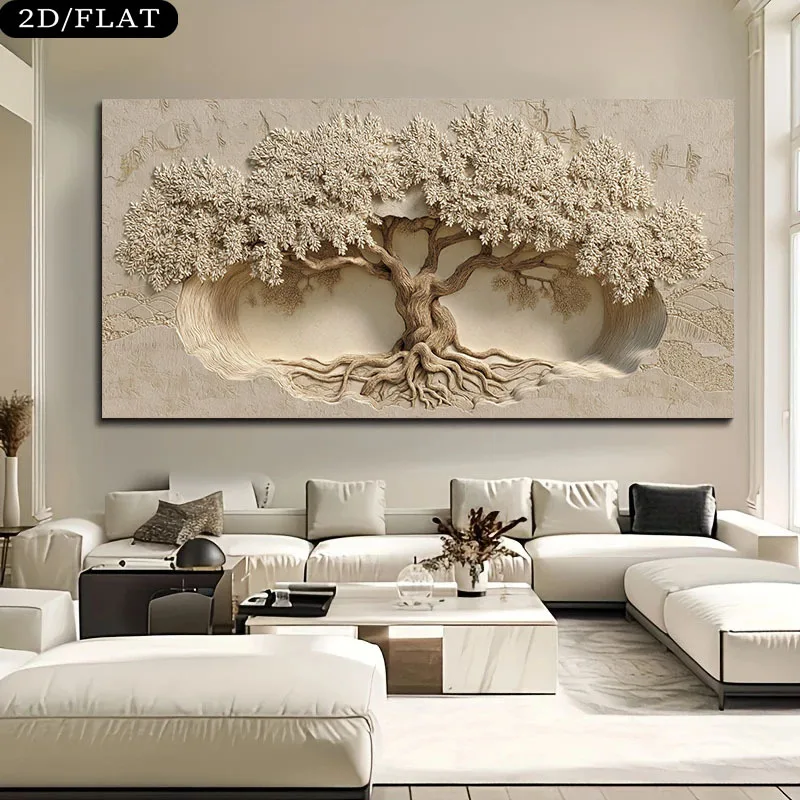 

Печать на холсте "Дерево жизни", современная живопись