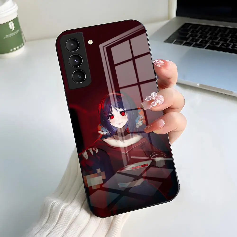 Фото Чехол для телефона Game M-MiSide Mita для Samsung A56 A36 A26 A16 A15 A25 A35 A55 A14 A34 A24 A54, стеклянный чехол №2
