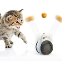 tumbler swing toys for cats kitten interactive balance car cat chasing toy funny cat stick funny cat ball with catnip funny toys