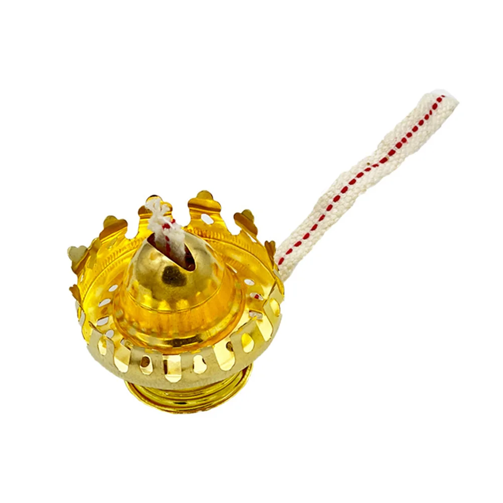 

Lamp Oil Wick Stand Parts Burner Temple Holderreplacement Electric Cottonlamps Temples Kerosenelanternholders Butter Tibetan