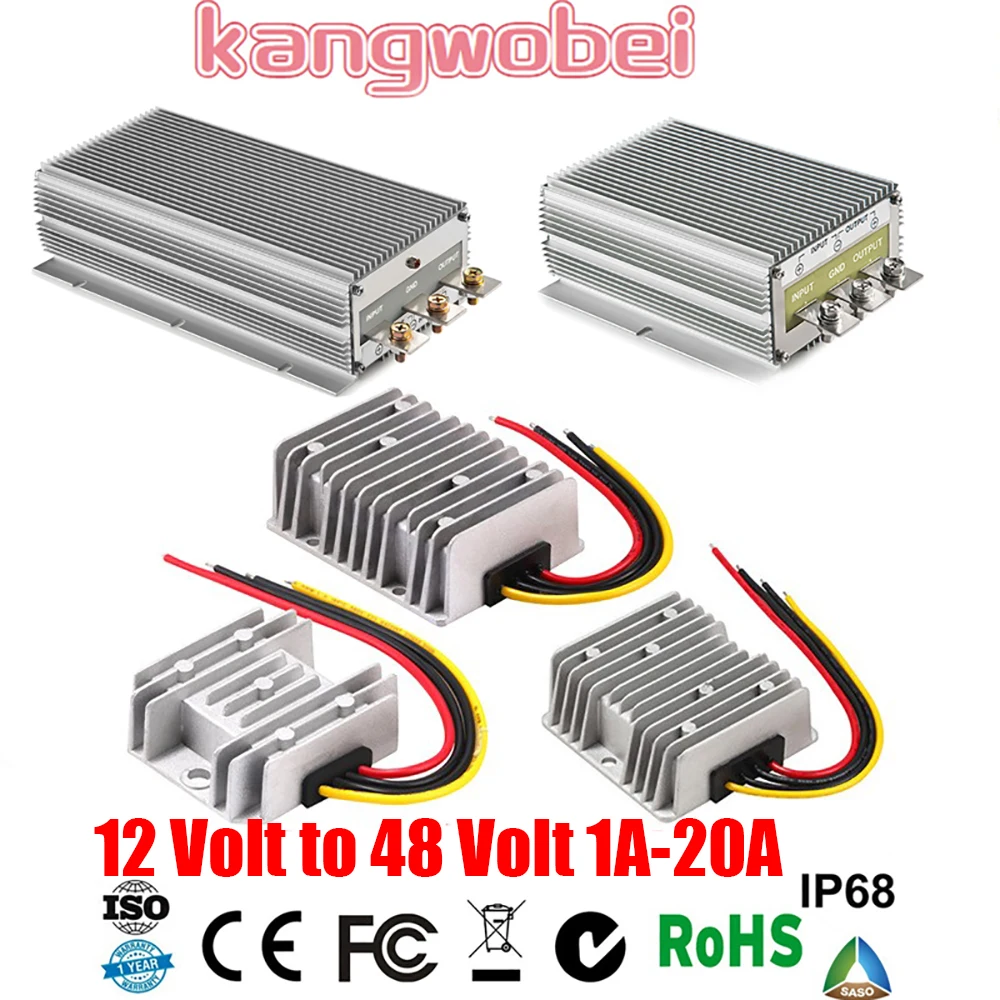 Повышающий преобразователь напряжения для электромобилей 12 В до 48 20 А 1 2 3 5 8 15 |