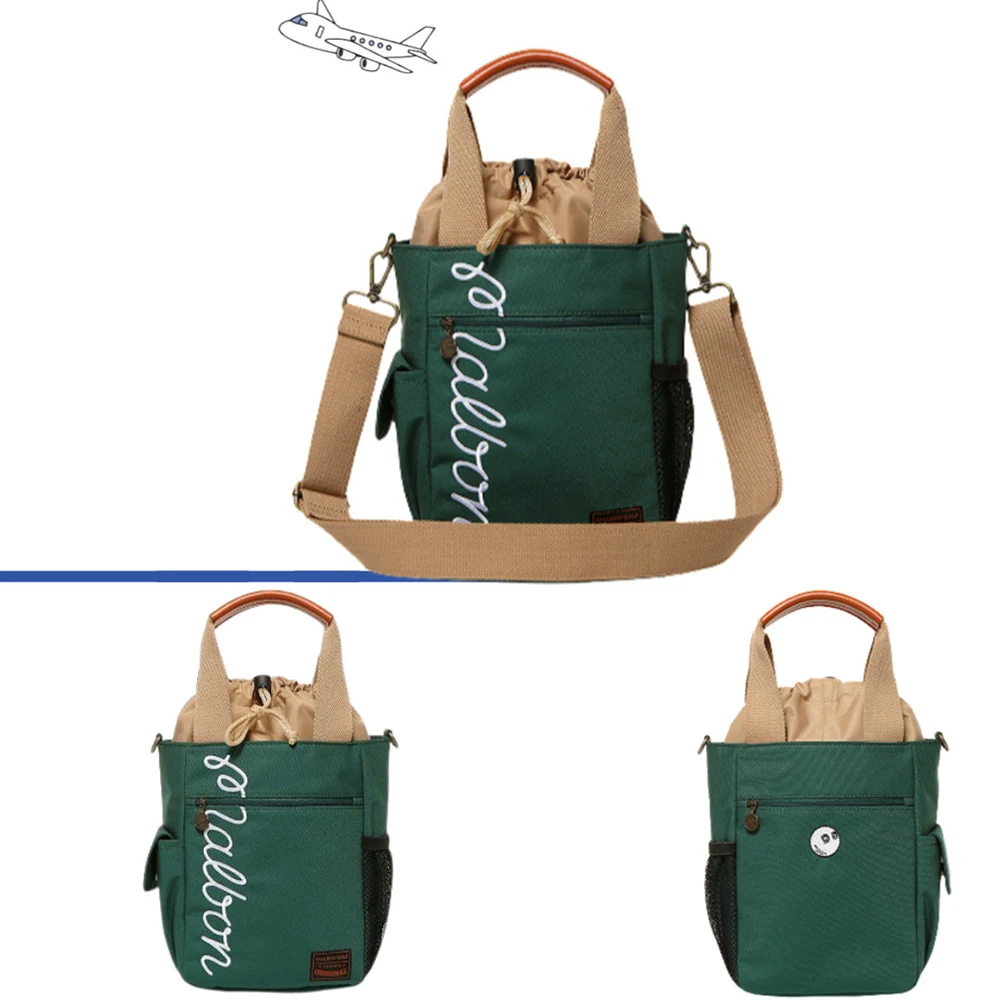 

2024 Summer Men's and Women's Style Portable Canvas Golf Ball Bag, Fashion Golf golf pouch