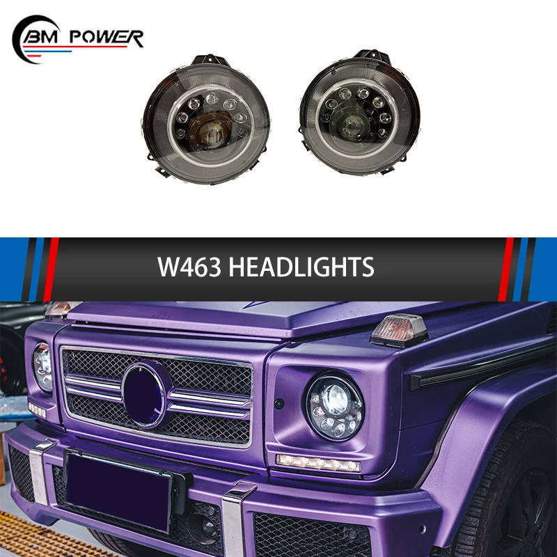 

Dragon Ball Headlights !!! 2008-2018 Year G Class W463 G500 G350 G63 Automative Led Front Headlamps Lights Buld For Car
