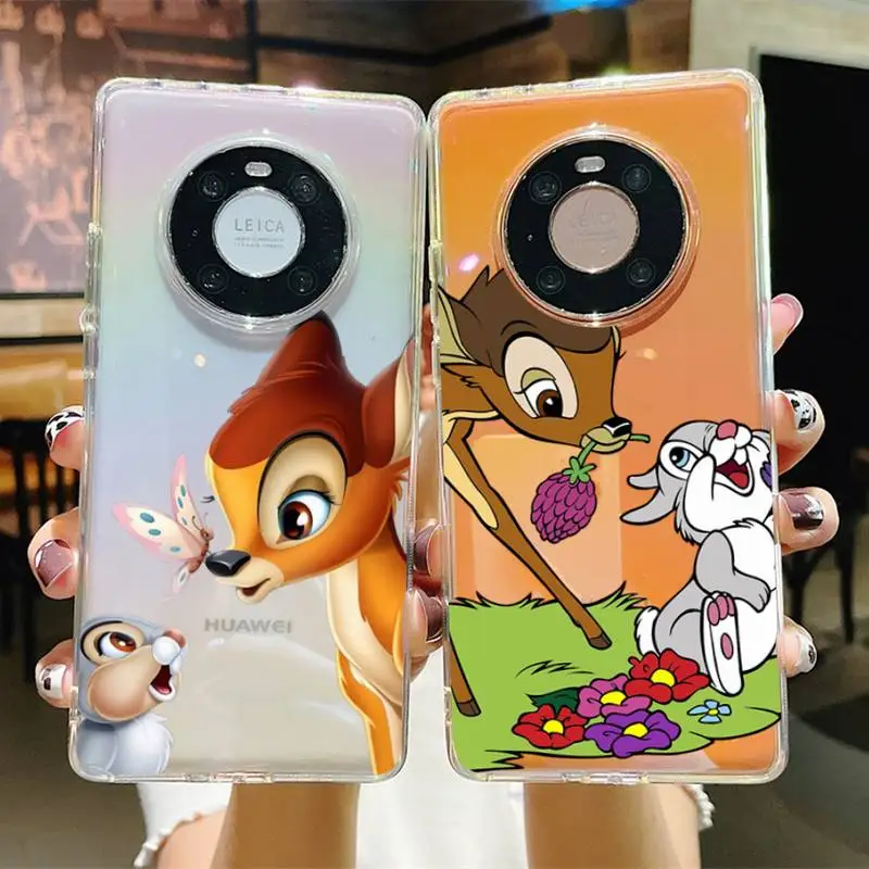 

Disney Bambi Thumper Phone Case for Samsung S20 ULTRA S30 for Redmi 8 for Xiaomi Note10 for Huawei Y6 Y5 cover