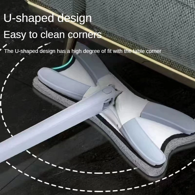 Плоская Швабра для пола со сменными тканевыми насадками швабра с поворотом на 360