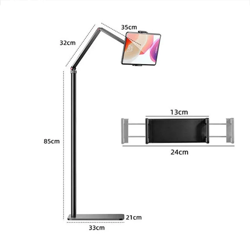Алюминиевый консольный складной держатель для планшета телефона универсальная