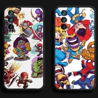marvel comics logo phone cases for xiaomi redmi 7 7a 9 9a 9t 8a 8 2021 7 8 pro note 8 9 note 9t back cover carcasa coque