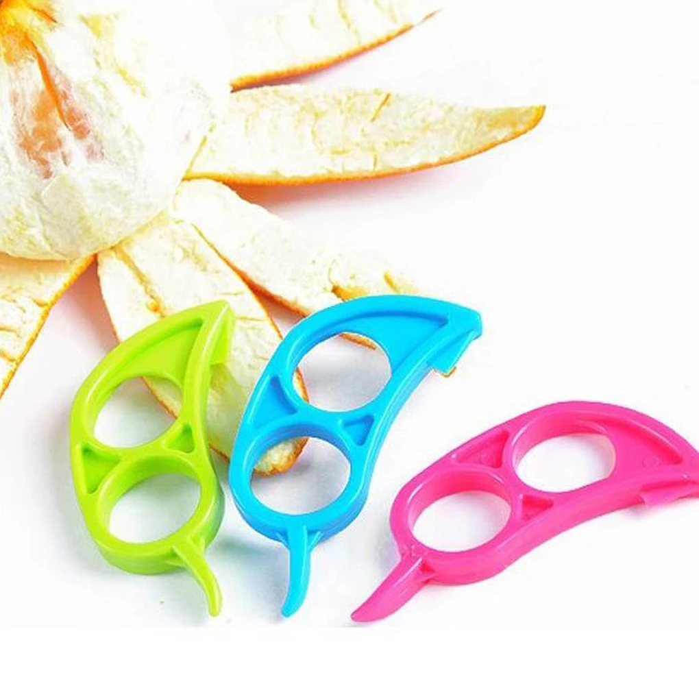 Высококачественный портативный пластиковый мини-нож для чистки фруктов, апельсинов, лимонов