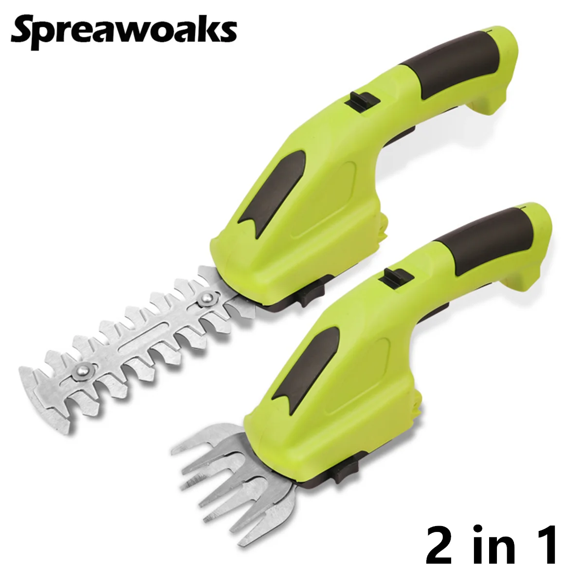 2 in 1 Cordless Hedge Trimmer Electric 3.6V USB Household Lawn Mower Rechargeable Weeding Shear Pruning Mower Garden Power Tools