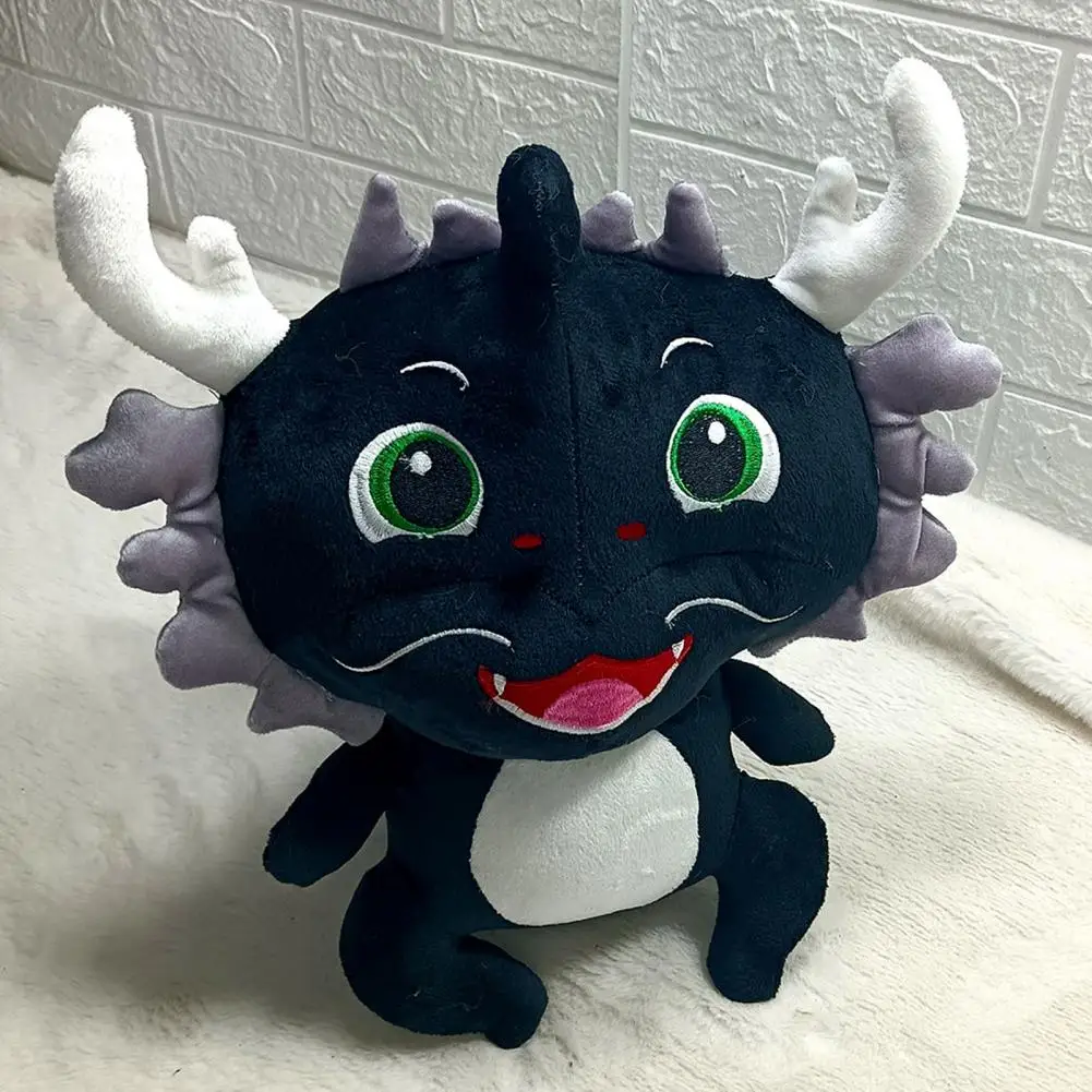 

Year of Dragon Mascot 2024 Year of Dragon Plush Doll Adorable 3d Horns Anime Dragon Mascot Soft Stuffed for Festival for Lunar