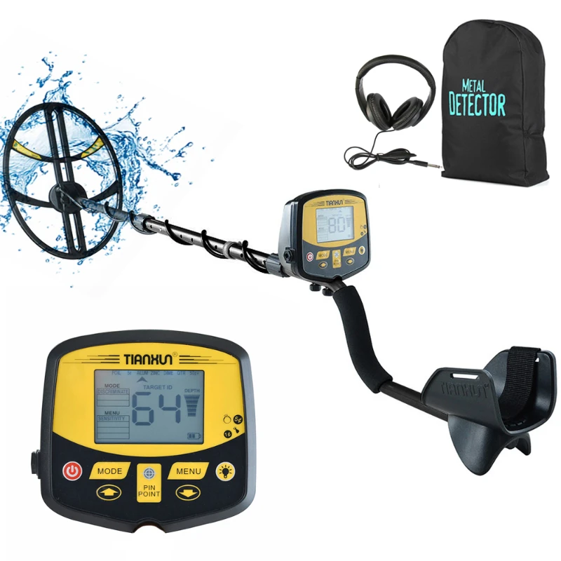 

Professional Underground Metal Detector TX-950 Search Pinpointer Gold Treasure Hunter Scanner with Two Waterproof Coils Optional