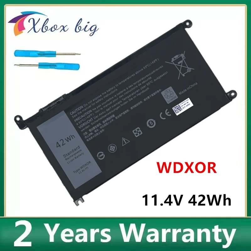 

WDXOR Battery For Dell Inspiron P61F 14 7460 5468 7569 7472 7570 7560 7000 15 7560 5538 5567 5568WDX0R T2JX4 3CRH3