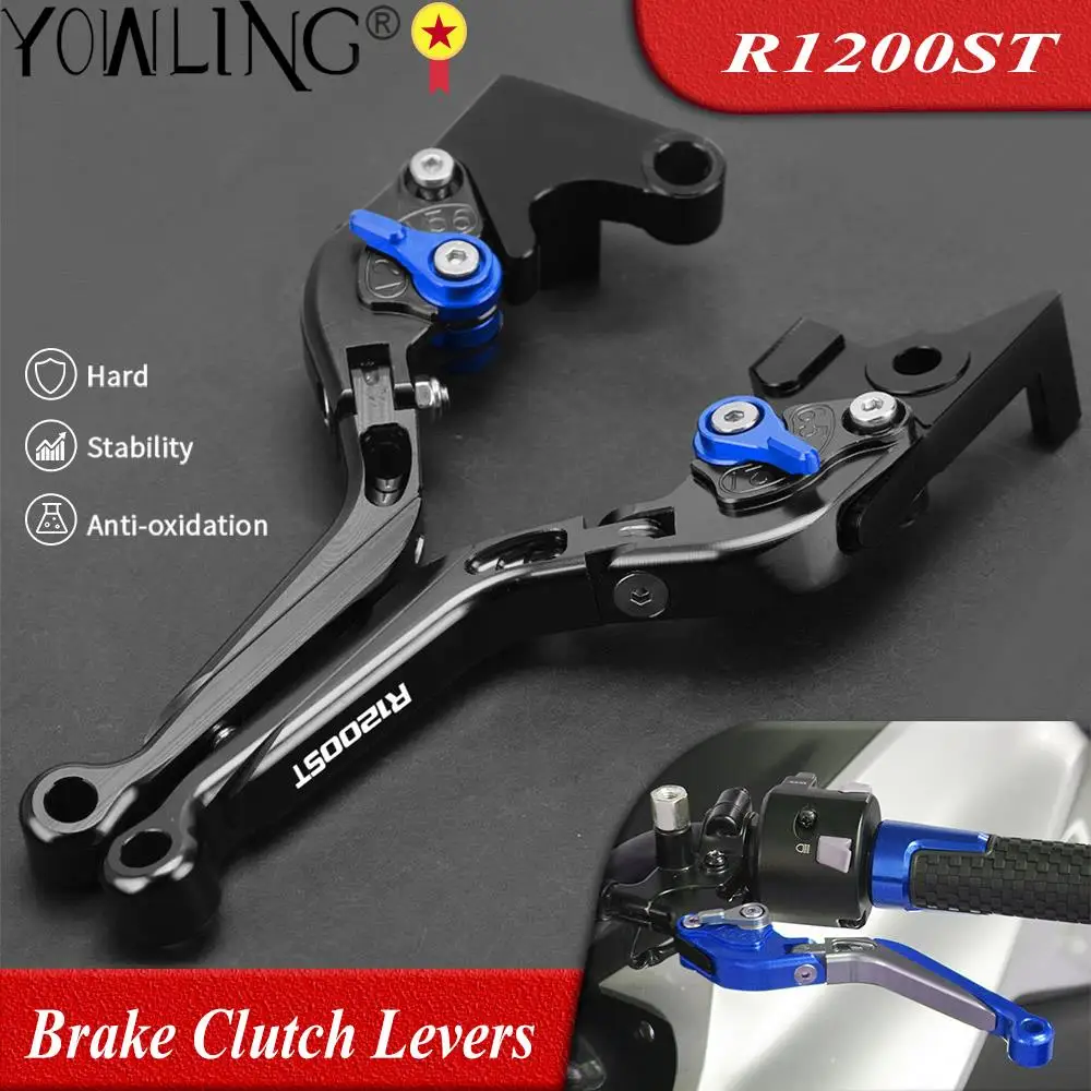 

CNC Motorcycle Adjustable Folding Extendable Brake Clutch Levers For BMW R1200ST R 1200 ST R1200 ST R 1200ST 2005 2006 2007 2008