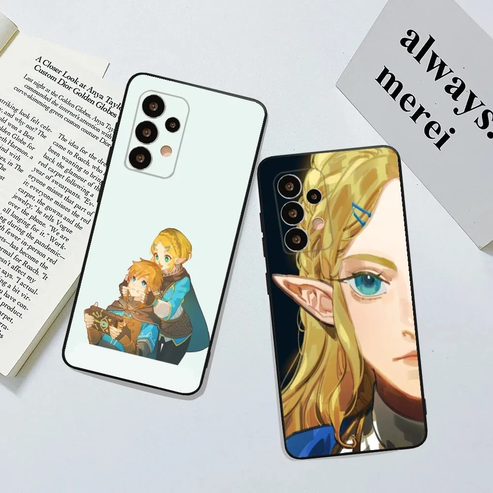 Чехол L-Legend of Z-Zeldas для телефона Samsung Galaxy A13 A21s A22 A31 A32 A52 A53 A71 A80 A91 мягкий черный