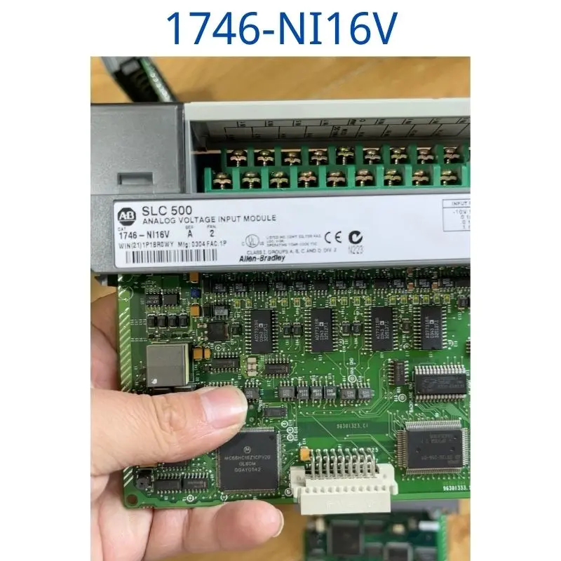 

The second-hand 1746-NI16V function has been tested and is intact