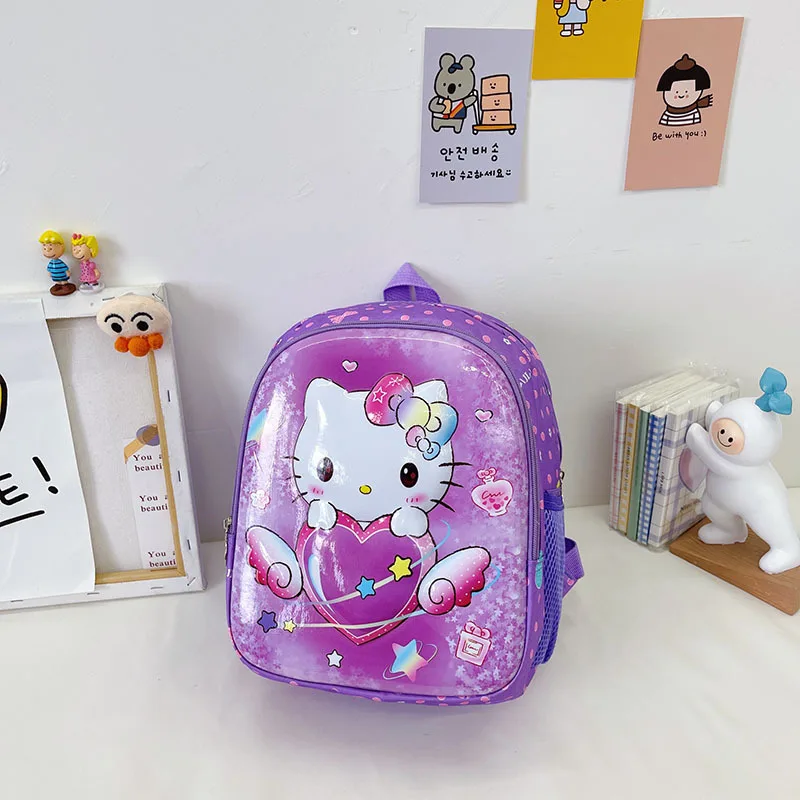 Новый школьный ранец Hello Kitty с мультипликационным принтом для девочек