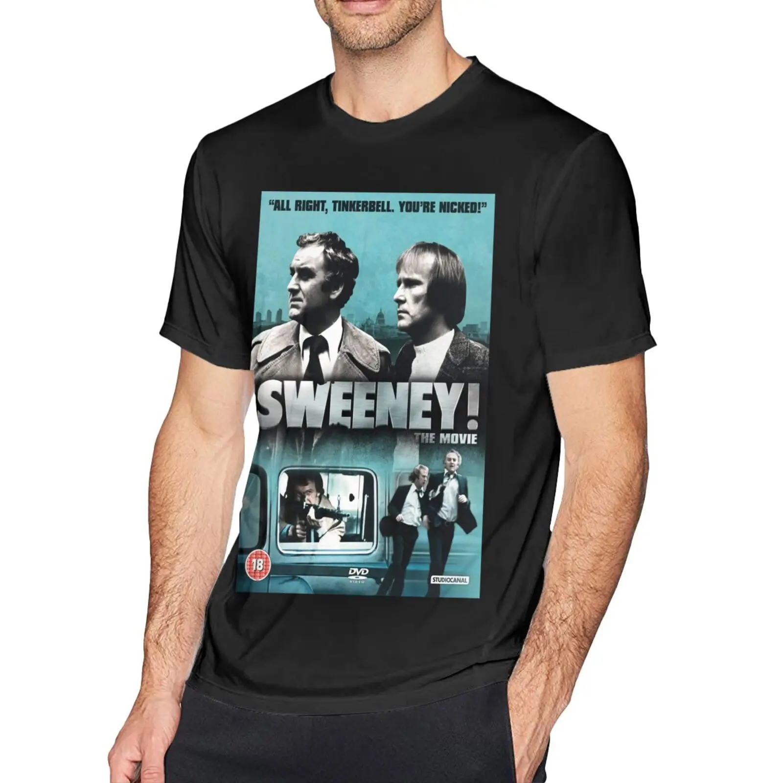 

Футболка The Sweeney с принтом ТВ-полиции летающей команды, Мужская футболка, Женская Аниме одежда, футболки оверсайз, Мужская футболка, блузка, м...
