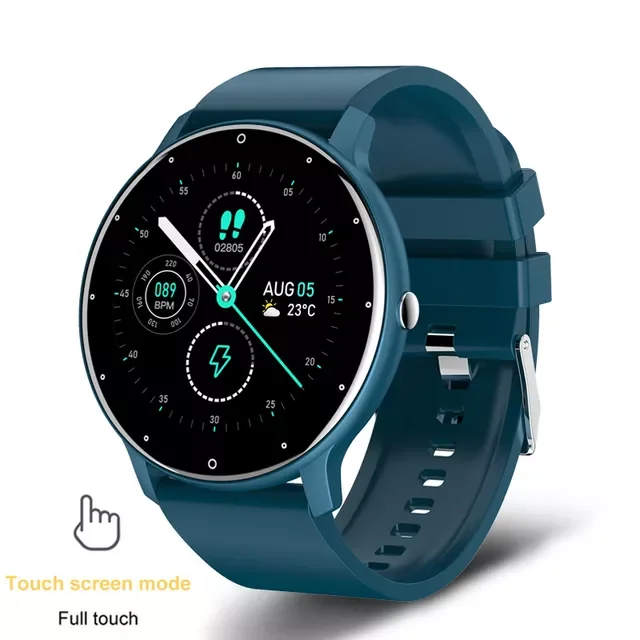 

2021 New Smart Watch Men Heart Rate Sport Multifunction Waterproof Full Touch Screen Smartwatch Man Women For Huawei Xiaomi+Box