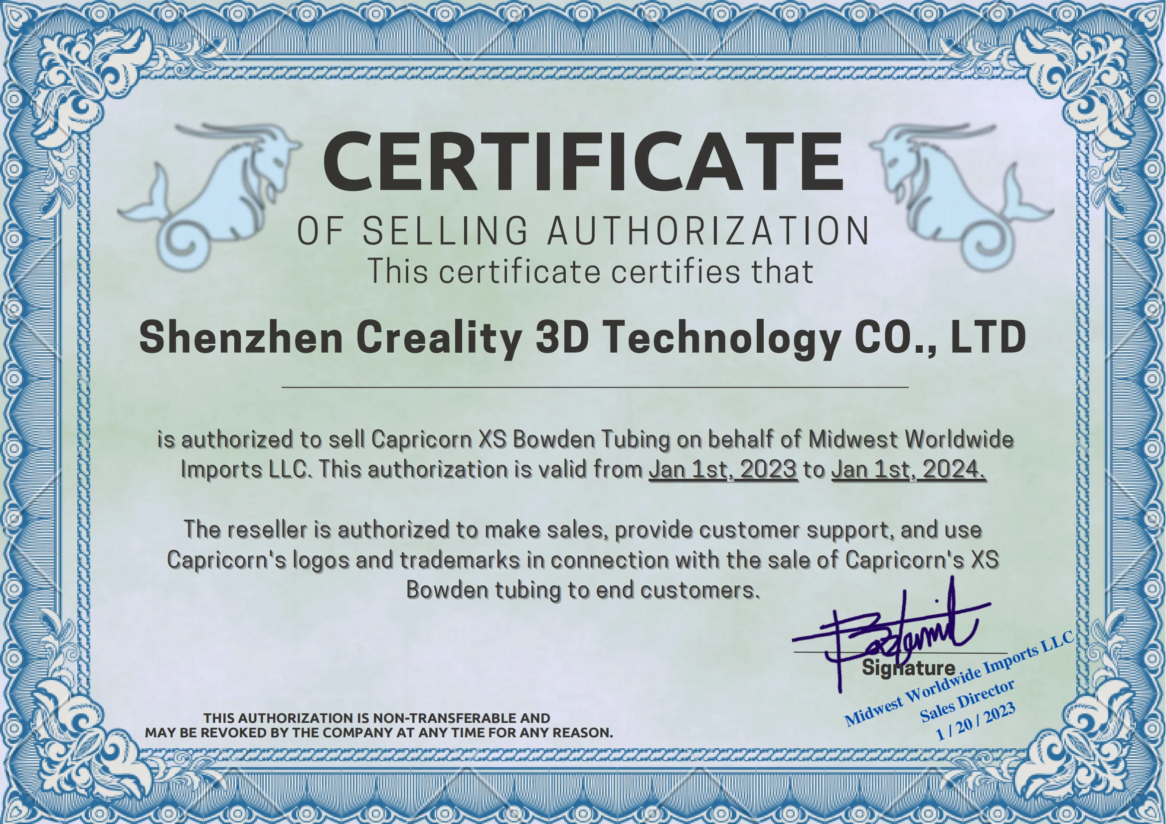 Аксессуары для 3D-принтера CREALITY оригинальный экструдер и Capricorn Bowden PTFE трубчатый