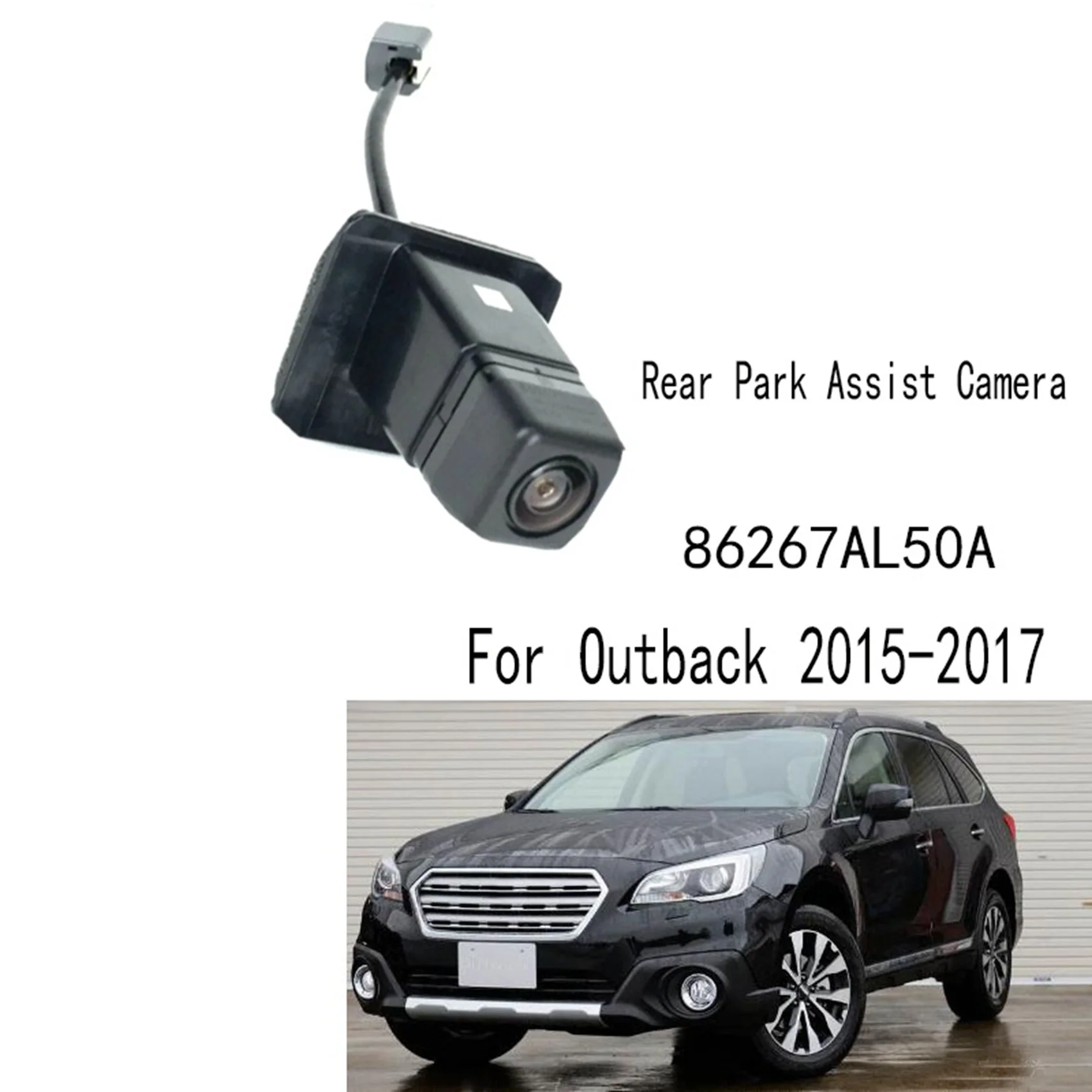 

Rear Hatch Back Up Camera Rear Park Assist Camera for Subaru Outback 2015-2017 86267AL50A