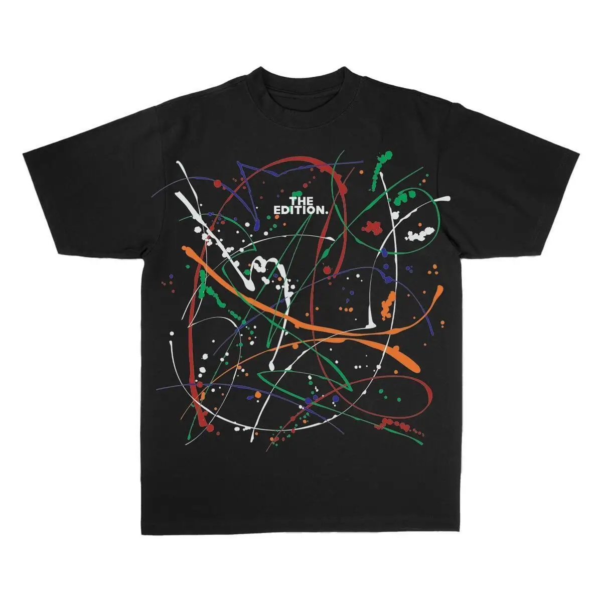 Черная футболка с длинным или коротким рукавом