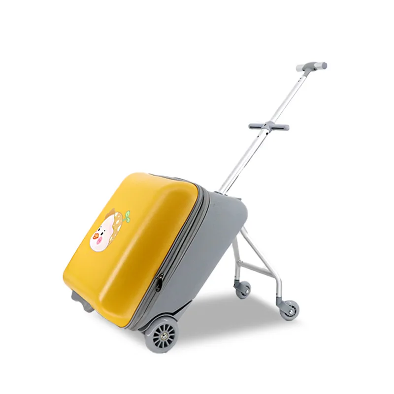 Детский чемодан ленивая дорожная сумка для мамы чемоданы на колесах складной