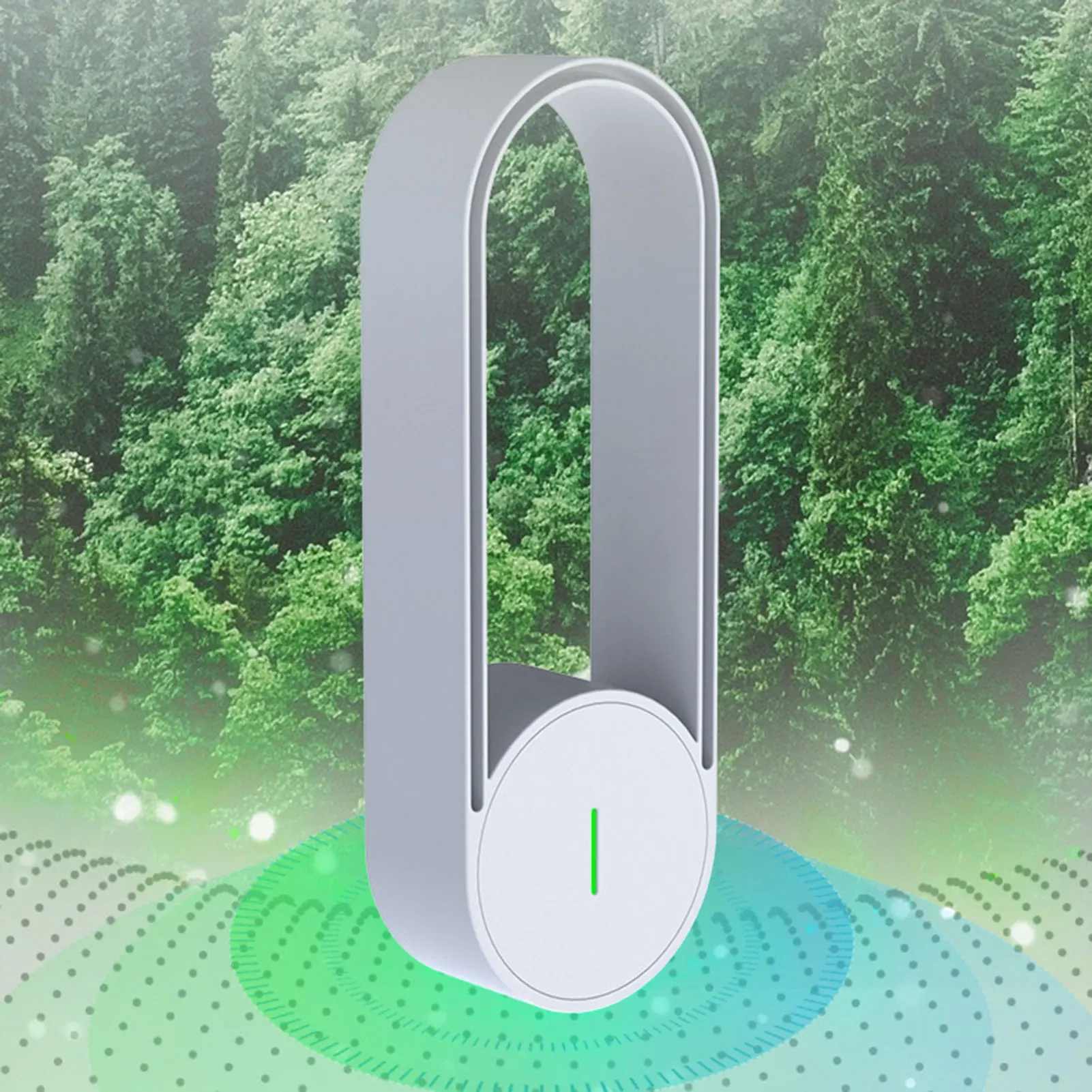 Автомобильный ионизатор воздуха мини-освежитель с USB-зарядкой портативный