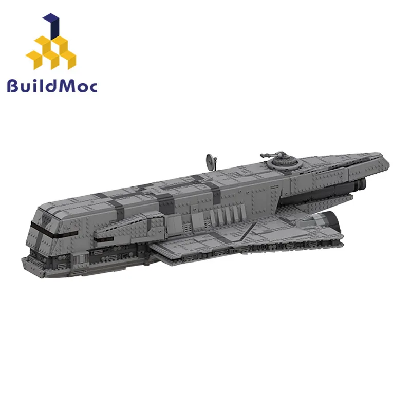 

MOC Imperial Gozanti-Class Armored Cruiser Building Block Kit Space Wars Military Naval Battle Aricraft Brick Model DIY Kid Toy