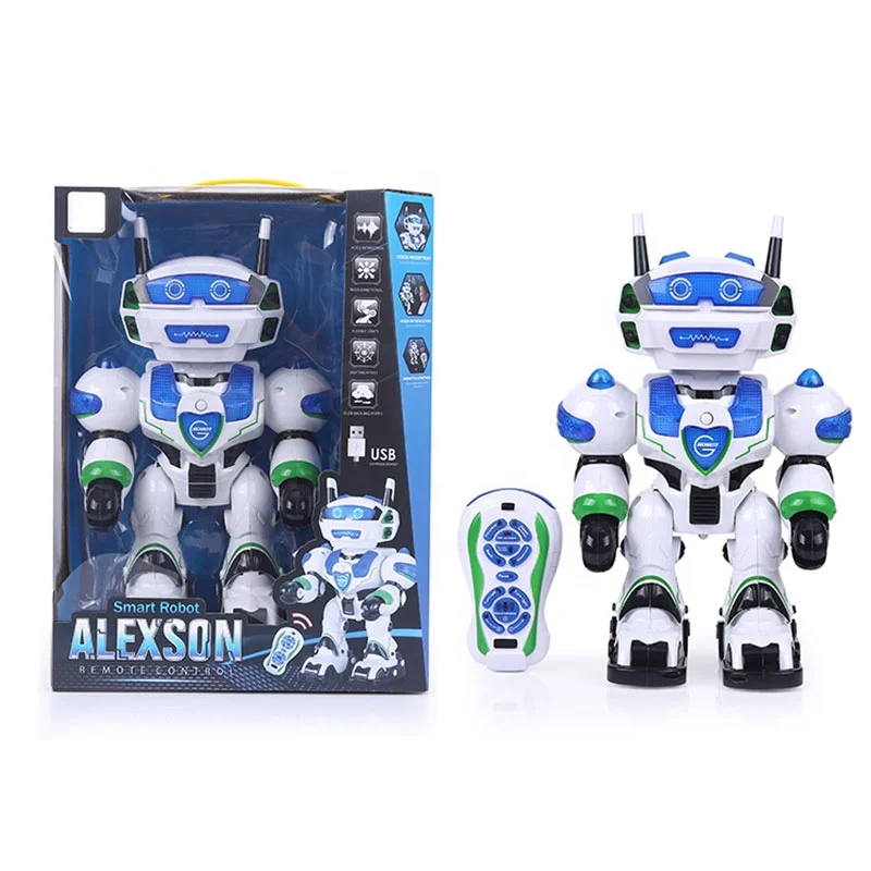 

Hot selling musical robot toy smart toys with light