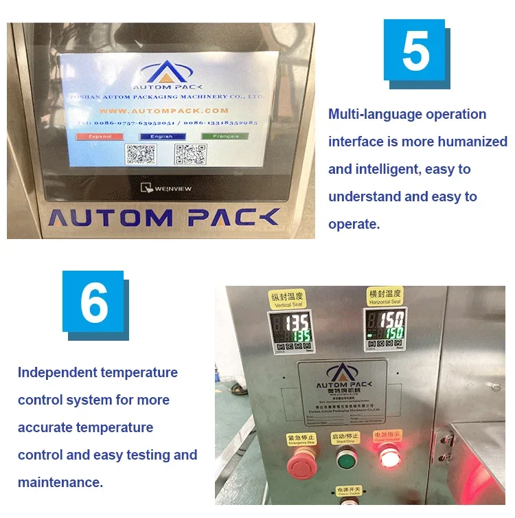 Высокоскоростная автоматическая упаковочная машина для наполнения