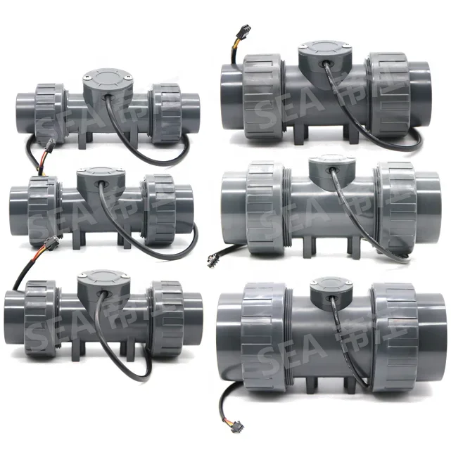 Фирменный горячая Распродажа Counter 50-750LPM ZJPVC 40 мм Датчик ротора для