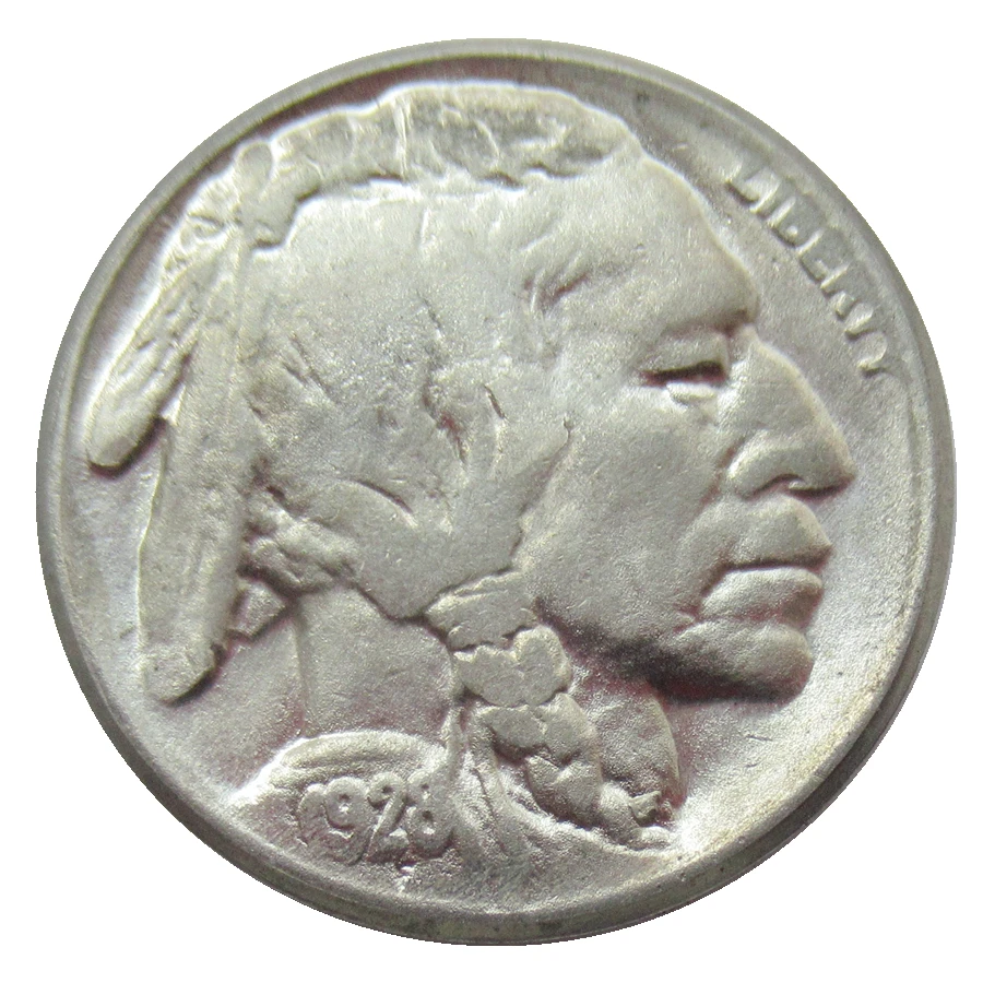 

США 1928 P,D,S с гравировкой в виде американского бизона из никеля копия монет