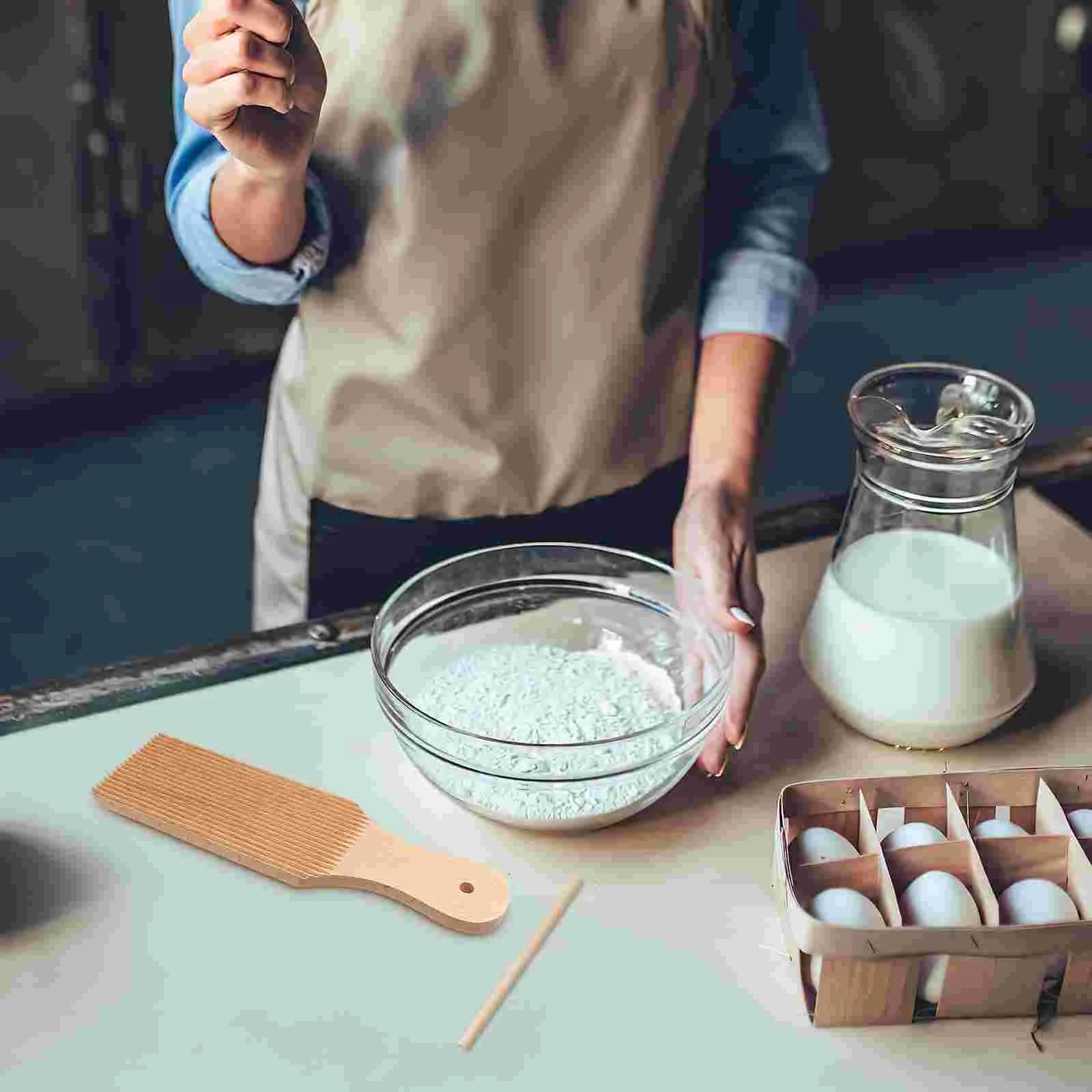 Тарелка для макарон Tortellini деревянная доска гночи ролик инструменты украшения