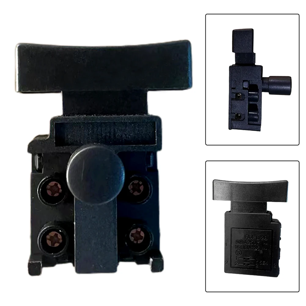 

1PCS Replacement Trigger Switch For 5016/6018 Electric Chainsaw Power Tool Black Plastic Shell Chainsaw Switch