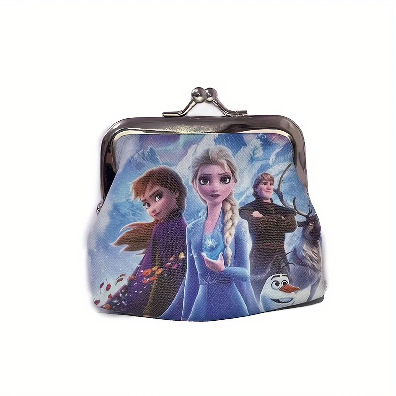 Мини-кошелек для монет с персонажами из мультфильма Холодное сердце 1 шт.