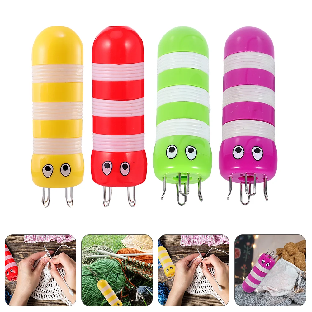 

Knitting Knitter Machine Diy Tool Spool Weaving Loom Wool Rope Yarn French Handy Sweater Maker Pom Knitted Beginner Making Toy