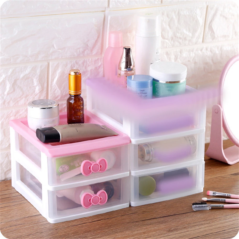 

Ящик для хранения косметики большой емкости Многофункциональный прочный для дома и офиса креативные инструменты для хранения